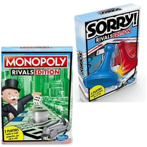 Sorry! Rivals Edition Board Game; 2 Player Game